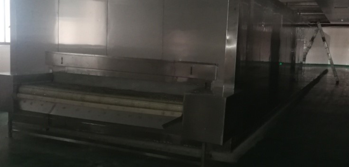 速冻加工应用-食物速冻隧道-菲彩国际