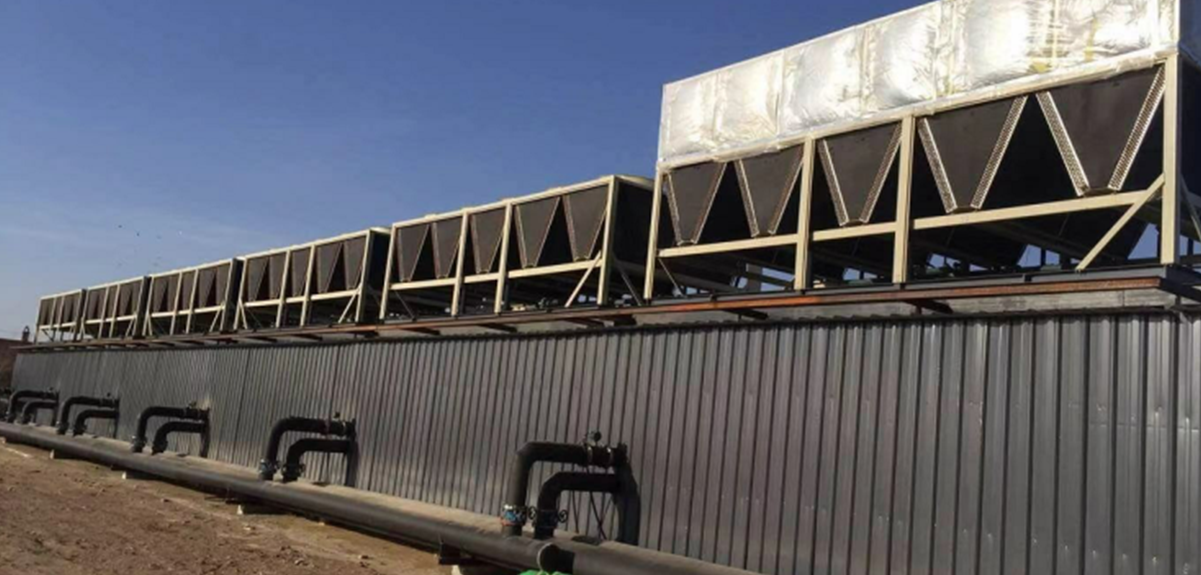 Low ambient temperature air source project- Centralized heating project in Gansu Province-菲彩国际