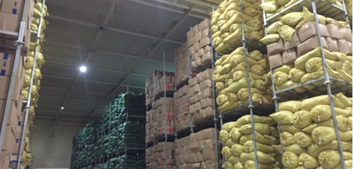 Low temperature refrigeration application - cold storage in food factory-菲彩国际