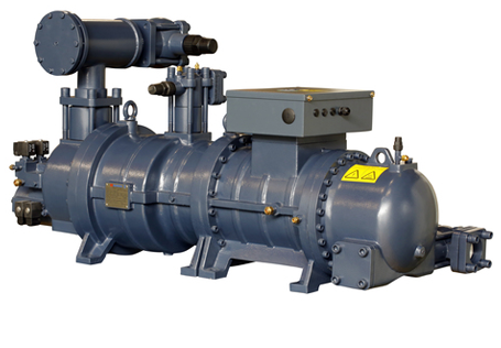 LT series semi-hermetic two-stage frequency conversion screw refrigeration compressor-菲彩国际