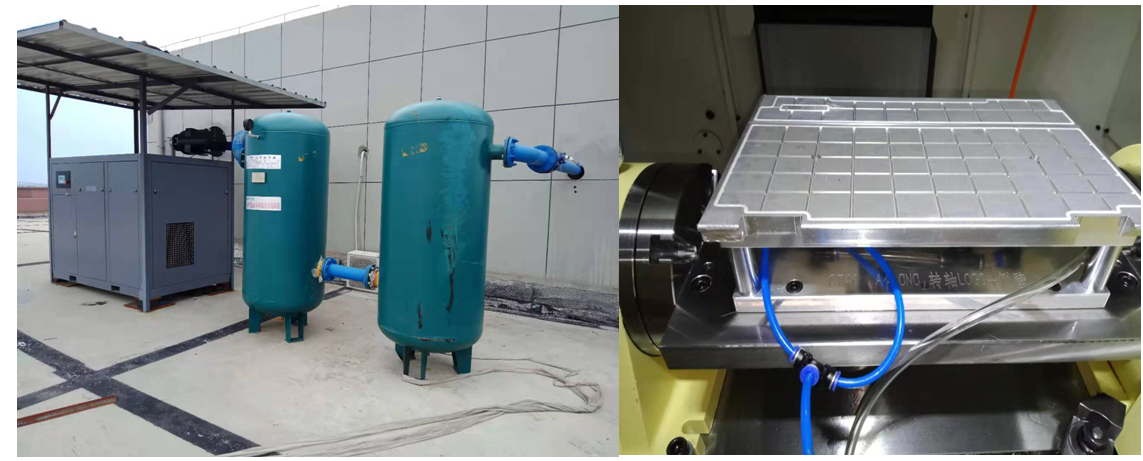 PA series oil less vacuum pump- Lithium battery industry- CNC machining-菲彩国际