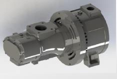 Screw air end with PM motor-菲彩国际