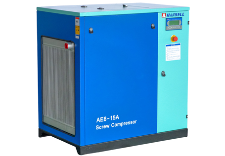 AE6 series  5.5kw-37kw oil-injected screw air compressor belt drive-菲彩国际