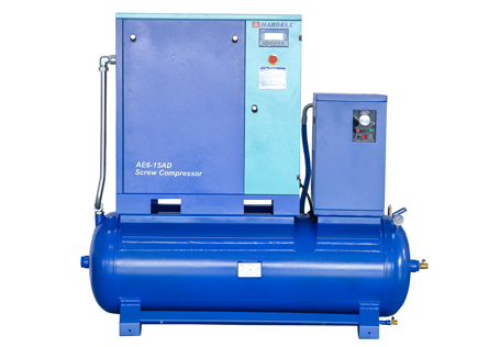 AE6-AT/AD series oil injected all-in-one screw air compressor-菲彩国际