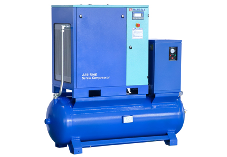 AE6-AT/AD series oil injected all-in-one screw air compressor-菲彩国际