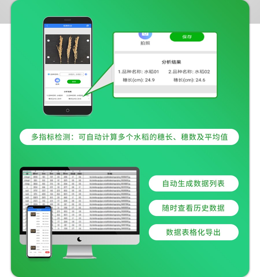 稻穗状态丈量仪 稻穗状态丈量仪